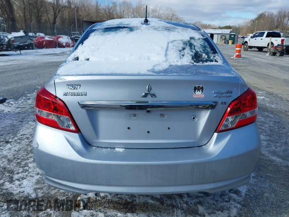 2019 Mitsubishi Mirage G4 SE with VIN ML32F4FJ4KHF11378, listed as a IAAI auction lot 41632278 with 63,395 mi miles. Bid and sale history available at carsss.com. Image 16.