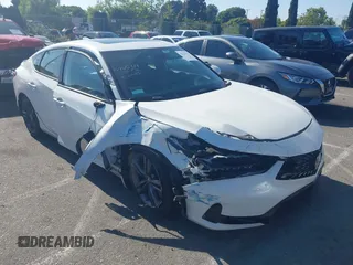 2024 Acura Integra w/A-Spec Package with VIN 19UDE4H37RA007562, listed as a IAAI auction lot 42327955 with 21,550 mi miles and . Bid and sale history available at DreamBid. Image 1.
