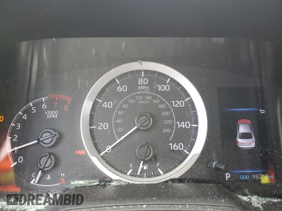 2021 Toyota Corolla LE with VIN 5YFEPMAE9MP203094, listed as a Copart auction lot 51354135 with 98,216 mi miles and Salvage Title. Bid and sale history available at DreamBid. Image 9.