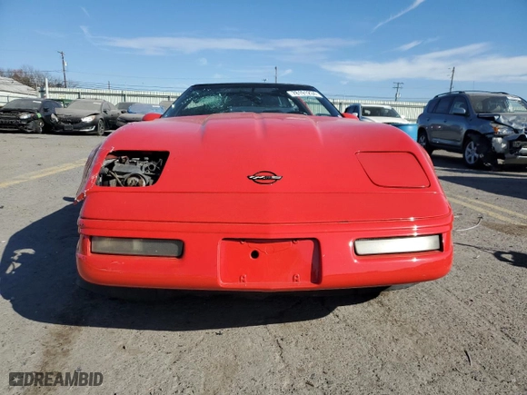 1996 Chevrolet Corvette with VIN 1G1YY22PXT5114346, listed as a Copart auction lot 78191234 with 0 mi miles and Salvage Title. Bid and sale history available at carsss.com. Image 5.