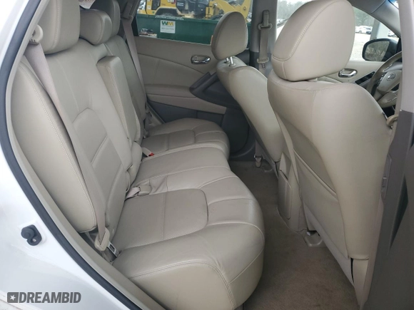 2012 Nissan Murano SL with VIN JN8AZ1MU8CW101614, listed as a Copart auction lot 45948485 with 128,066 mi miles and Salvage Title. Bid and sale history available at carsss.com. Image 10.