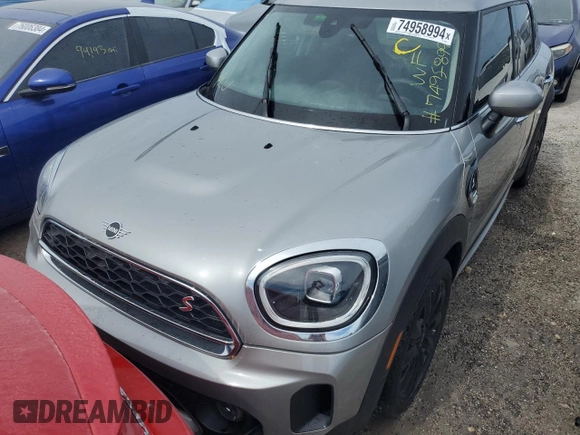 2024 MINI Countryman Cooper S with VIN WMZ53BR02R3R90690, listed as a Copart auction lot 74958994 with 0 mi miles and Non Repairable. Bid and sale history available at carsss.com. Image 5.