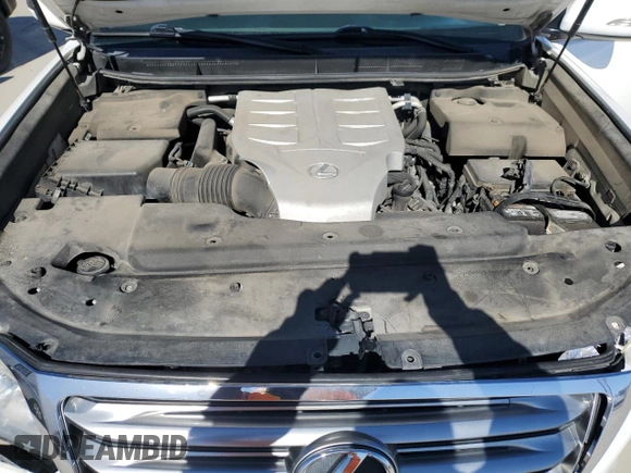 2012 Lexus GX 460 Premium with VIN JTJJM7FX4C5042312, listed as a Copart auction lot 47000615 with 242,046 mi miles and Salvage title. Bid and sale history available at DreamBid. Image 11.