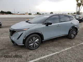 2023 Nissan ARIYA Evolve+ z VIN JN1DF0BB1PM707421, wystawiony jako Copart lot #59390655 z przebiegiem 7 799 mil mil oraz Szkoda całkowita • Salvage title. Historia ofert i sprzedaży dostępna na DreamBid. Obrazek 1.