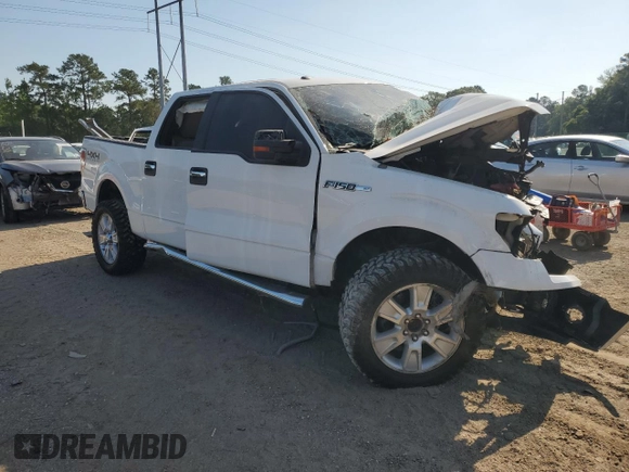 2011 Ford F-150 XL with VIN 1FTFW1EF3BFD30274, listed as a Copart auction lot 58980725 with Not provided miles and Salvage title. Bid and sale history available at DreamBid. Image 4.