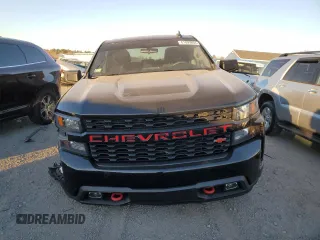 2019 Chevrolet Silverado 1500 Custom with VIN 1GCRYBEH8KZ275382, listed as a Copart auction lot 81099864 with 61,725 mi miles and Salvage Title. Bid and sale history available at DreamBid. Image 5.