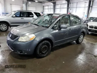 2009 Suzuki SX4 Man FWD with VIN JS2YC412496200218, listed as a Copart auction lot 46938825 with 63,909 mi miles and Salvage Title. Bid and sale history available at carsss.com. Image 1.