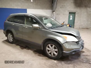 2008 Honda CR-V EX-L with VIN JHLRE48758C023062, listed as a Copart auction lot 53842525 with 192,014 mi miles and Salvage Title. Bid and sale history available at carsss.com. Image 4.