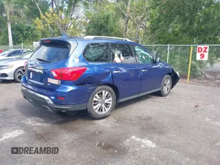 2019 Nissan Pathfinder SV with VIN 5N1DR2MN7KC619975, listed as a IAAI auction lot 39309211 with 120,658 mi miles and . Bid and sale history available at DreamBid. Image 4.
