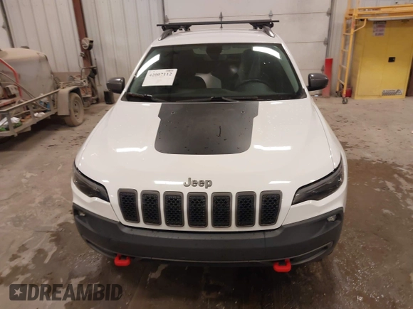 2019 Jeep Cherokee Trailhawk with VIN 1C4PJMBX4KD390061, listed as a IAAI auction lot 42007112 with 72,227 mi miles and . Bid and sale history available at DreamBid. Image 12.