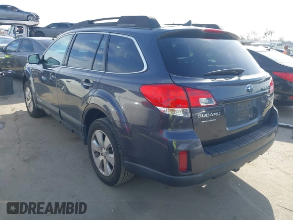 2011 Subaru Outback 3.6R Limited with VIN 4S4BRDJC0B2410847, listed as a IAAI auction lot 41765333 with 129,171 mi miles. Bid and sale history available at carsss.com. Image 3.