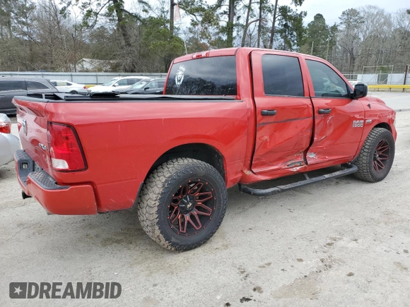 2016 Ram 1500 Express with VIN 1C6RR7KT6GS173783, listed as a Copart auction lot 46929225 with 183,450 mi miles and Salvage title. Bid and sale history available at DreamBid. Image 3.