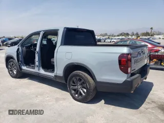 2024 Honda Ridgeline Sport with VIN 5FPYK3F18RB021179, listed as a Copart auction lot 55466935 with 8,400 mi miles and Salvage title. Bid and sale history available at DreamBid. Image 2.