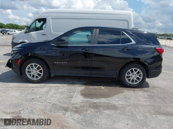 2023 Chevrolet Equinox LT with VIN 3GNAXKEG9PL184781, listed as a IAAI auction lot 42552163 with 42,970 mi miles and . Bid and sale history available at DreamBid. Image 14.