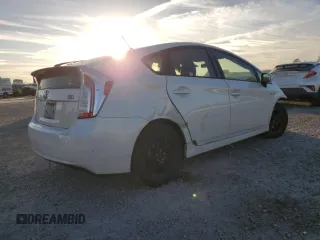 2012 Toyota Prius One with VIN JTDKN3DU1C1527097, listed as a Copart auction lot 80149594 with 174,291 mi miles and Salvage Title. Bid and sale history available at carsss.com. Image 3.