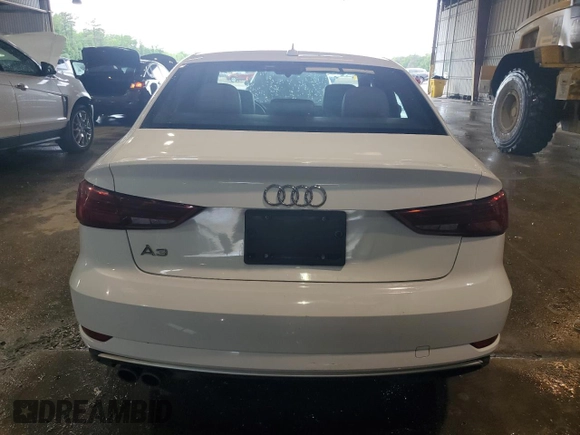 2017 Audi A3 Sedan Premium with VIN WAUAUGFF8H1052699, listed as a Copart auction lot 50147274 with 125,976 mi miles. Bid and sale history available at carsss.com. Image 6.