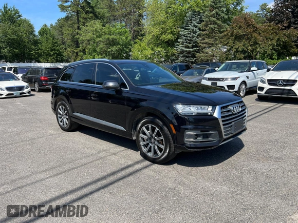 2017 Audi Q7 Premium Plus with VIN WA1LAAF74HD011084, listed as a Copart auction lot 62784675 with 167,905 mi miles and Clean title. Bid and sale history available at DreamBid. Image 1.