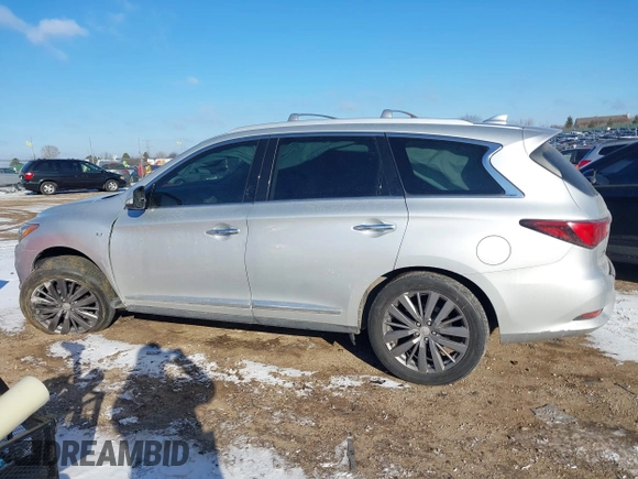 2016 Infiniti QX60 with VIN 5N1AL0MM8GC518533, listed as a IAAI auction lot 41352229 with 100,185 mi miles and . Bid and sale history available at DreamBid. Image 13.
