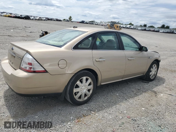 2008 Ford Taurus Limited with VIN 1FAHP25W18G160498, listed as a Copart auction lot 67908594 with 119,305 mi miles and Salvage Title. Bid and sale history available at carsss.com. Image 3.