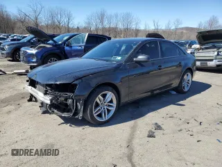 2014 Audi A4 Premium with VIN WAUBFAFL9EN040745, listed as a Copart auction lot 49696325 with 137,154 mi miles and Salvage Title. Bid and sale history available at carsss.com. Image 1.