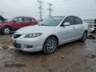 2008 Mazda 3 Sport with VIN JM1BK32F081804357, listed as a Copart auction lot 47356055 with 91,200 mi miles and Salvage Title. Bid and sale history available at DreamBid. Image 1.