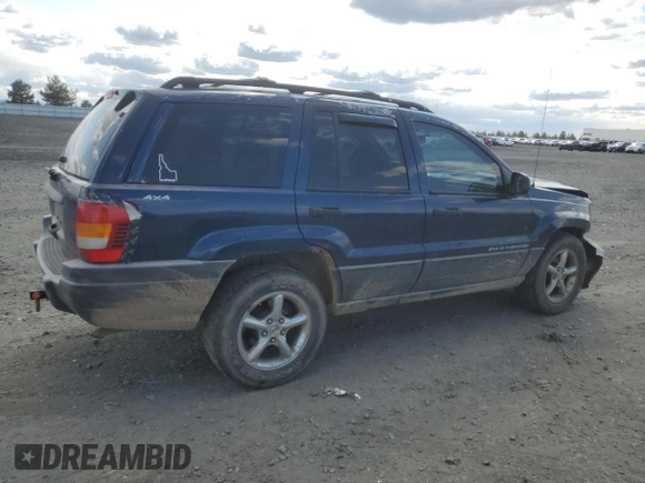 2000 Jeep Grand Cherokee Laredo z VIN 1J4GW48S2YC154627, wystawiony jako Copart lot #54173315 z przebiegiem 251 666 mil mil oraz Szkoda całkowita • Salvage title. Historia ofert i sprzedaży dostępna na DreamBid. Obrazek 3.