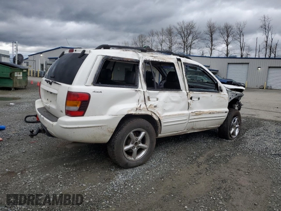2001 Jeep Grand Cherokee Limited with VIN 1J4GW58N41C714881, listed as a Copart auction lot 49014565 with 158,360 mi miles and Clean Title. Bid and sale history available at carsss.com. Image 4.