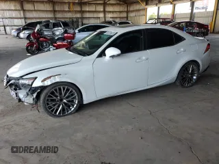 2015 Lexus IS 250 with VIN JTHBF1D23F5082423, listed as a Copart auction lot 63326835 with 123,486 mi miles and Salvage title. Bid and sale history available at DreamBid. Image 1.