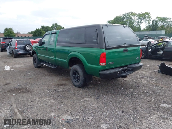 2000 Ford F-250 XL with VIN 1FTNX21L0YEA75124, listed as a IAAI auction lot 42702921 with Not provided miles and . Bid and sale history available at DreamBid. Image 3.