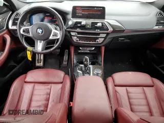 2020 BMW X4 M40i with VIN 5UX2V5C08L9D35107, listed as a Copart auction lot 38606224 with 2,551 mi miles. Bid and sale history available at carsss.com. Image 8.