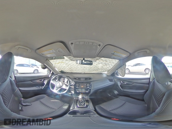 2017 Nissan Rogue SV with VIN KNMAT2MT6HP513056, listed as a Copart auction lot 47505305 with 80,788 mi miles and Salvage title. Bid and sale history available at DreamBid. Image 13.