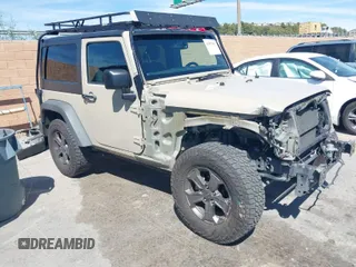 2018 Jeep Wrangler Sport with VIN 1C4AJWAG3JL812716, listed as a IAAI auction lot 41857803 with 66,674 mi miles and . Bid and sale history available at carsss.com. Image 1.