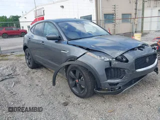 2019 Jaguar E-Pace S with VIN SADFJ2FX0K1Z36984, listed as a IAAI auction lot 42113879 with 52,225 mi miles and . Bid and sale history available at DreamBid. Image 1.