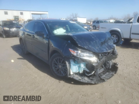2018 Lexus ES with VIN 58ABK1GG4JU084866, listed as a Copart auction lot 44372355 with 0 mi miles and Salvage Title. Bid and sale history available at carsss.com. Image 4.