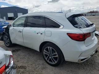 2017 Acura MDX Sport Hybrid w/Advance Pkg with VIN 5FRYD7H76HB000856, listed as a Copart auction lot 53651514 with 133,933 mi miles. Bid and sale history available at carsss.com. Image 2.