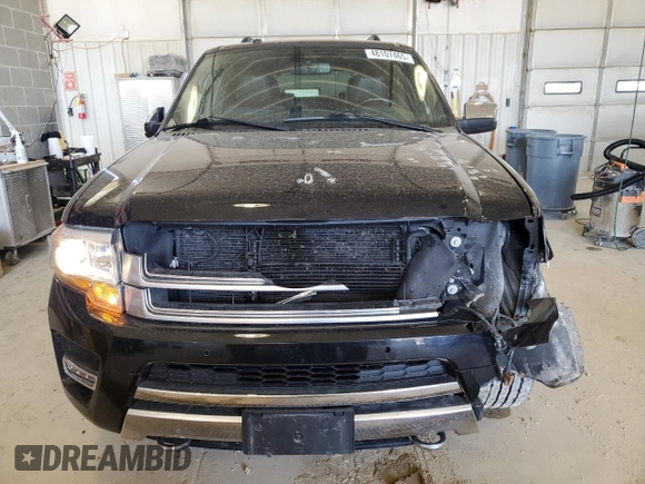 2016 Ford Expedition Platinum with VIN 1FMJU1MT2GEF22723, listed as a Copart auction lot 48107465 with 99,877 mi miles and Salvage title. Bid and sale history available at DreamBid. Image 5.