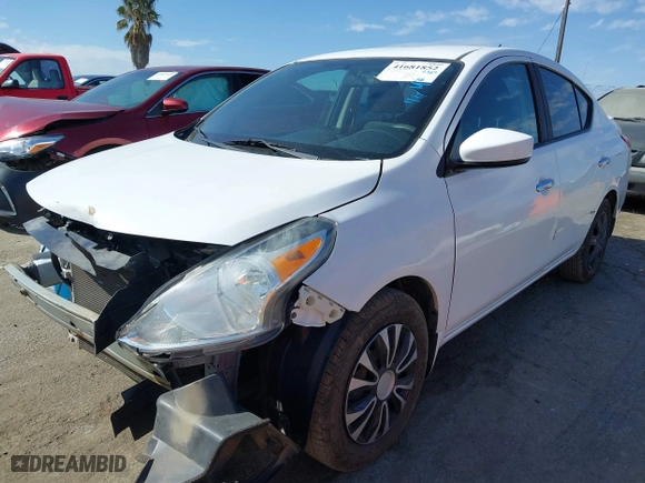2016 Nissan Versa SV with VIN 3N1CN7AP6GL908908, listed as a IAAI auction lot 41681852 with 76,091 mi miles. Bid and sale history available at carsss.com. Image 23.