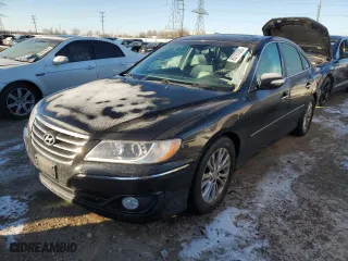 2011 Hyundai Azera Limited with VIN KMHFC4DF6BA551971, listed as a Copart auction lot 88797055 with 140,374 mi miles and Salvage Title. Bid and sale history available at carsss.com. Image 1.