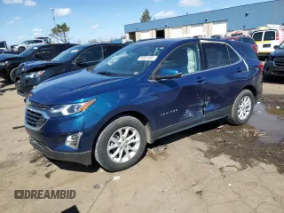 2019 Chevrolet Equinox LT z VIN 2GNAXKEVXK6216794, wystawiony jako Copart lot #50691885 z przebiegiem 110 018 mil mil oraz Szkoda całkowita • Salvage title. Historia ofert i sprzedaży dostępna na DreamBid. Obrazek 1.