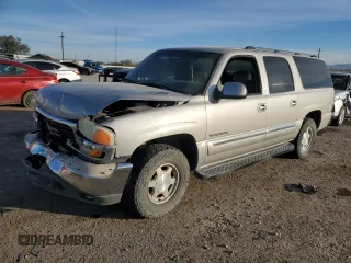 2004 GMC Yukon XL SLT with VIN 3GKEC16Z64G147759, listed as a Copart auction lot 87090054 with 212,418 mi miles and Salvage Title. Bid and sale history available at carsss.com. Image 1.