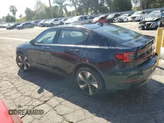 2023 Polestar 2 with VIN YSMEG3KA0PL161499, listed as a Copart auction lot 52805095 with 35,150 mi miles and Salvage Title. Bid and sale history available at carsss.com. Image 2.