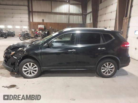 2017 Nissan Rogue SV with VIN KNMAT2MT5HP574527, listed as a IAAI auction lot 41050779 with 97,524 mi miles. Bid and sale history available at carsss.com. Image 14.