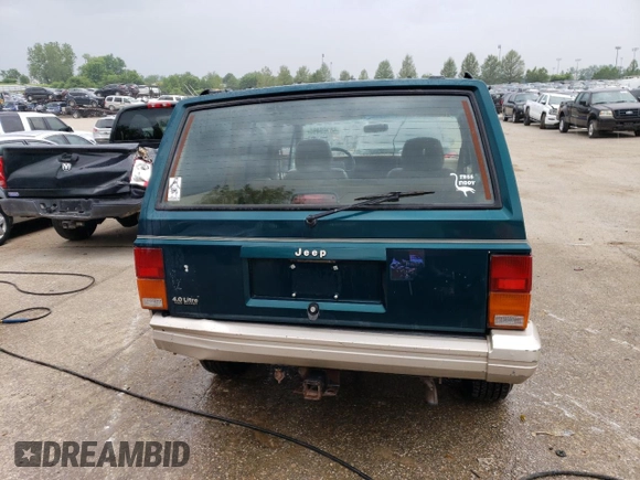 1995 Jeep Cherokee Country with VIN 1J4FJ78S3SL557728, listed as a Copart auction lot 55109494 with 203,347 mi miles and Salvage Title. Bid and sale history available at carsss.com. Image 6.