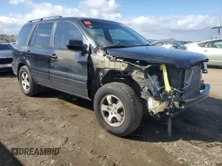 2008 Honda Pilot EX-L with VIN 5FNYF28768B000869, listed as a Copart auction lot 45556135 with 183,496 mi miles and Salvage Title. Bid and sale history available at DreamBid. Image 4.