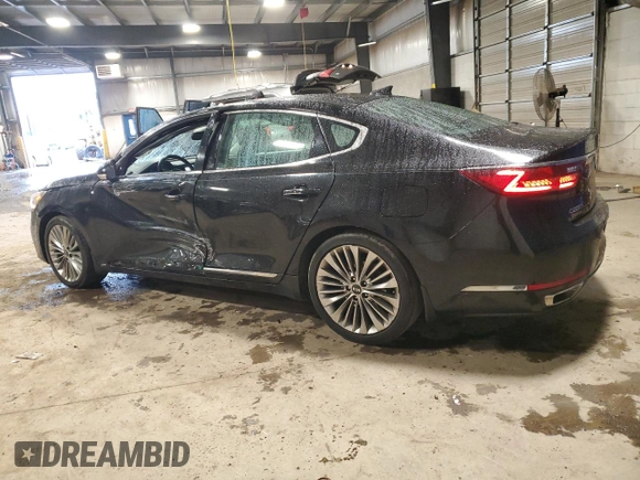 2018 Kia Cadenza Premium z VIN KNALC4J15J5097412, wystawiony jako Copart lot #57575575 z przebiegiem 51 598 mil mil oraz Szkoda całkowita • Salvage title. Historia ofert i sprzedaży dostępna na DreamBid. Obrazek 2.