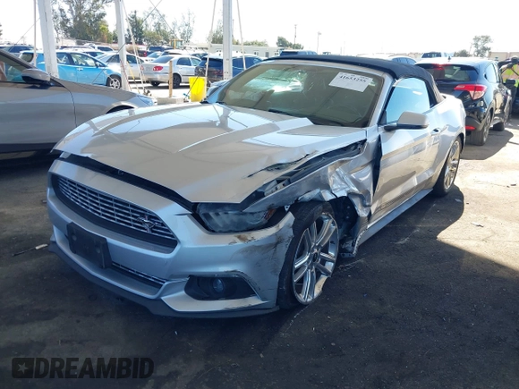 2016 Ford Mustang EcoBoost Premium with VIN 1FATP8UH1G5273684, listed as a IAAI auction lot 41653255 with 108,183 mi miles and . Bid and sale history available at DreamBid. Image 17.