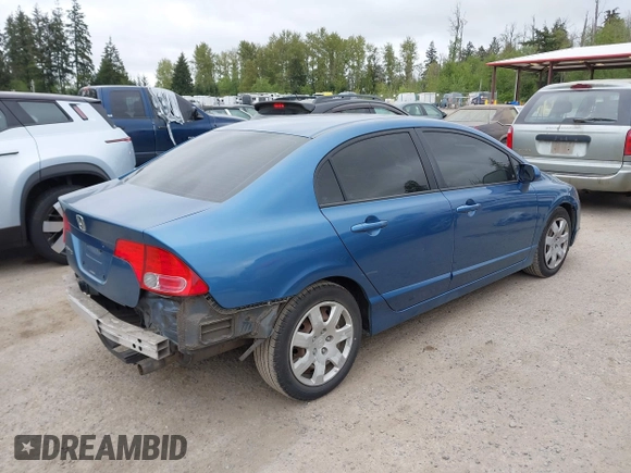 2006 Honda Civic LX with VIN 1HGFA16516L054982, listed as a IAAI auction lot 42135330 with 230,291 mi miles and . Bid and sale history available at DreamBid. Image 4.