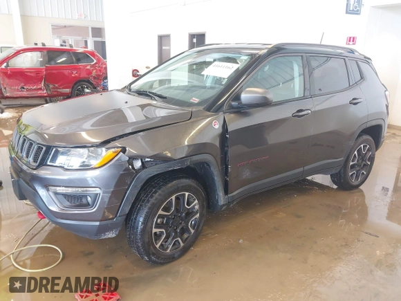 2021 Jeep Compass Trailhawk с VIN 3C4NJDDB7MT564422, выставлен на аукционе IAAI как лот 41611162 с пробегом 84 029 миль миль и . История ставок и продаж доступна на DreamBid. Изображение 2.