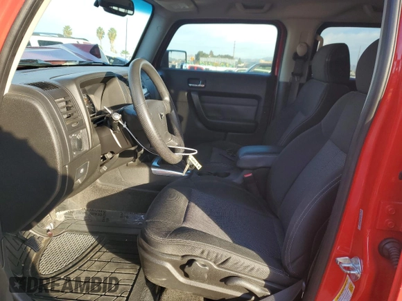 2007 Hummer H3 SUV with VIN 5GTDN13E578129596, listed as a Copart auction lot 84348604 with 70,574 mi miles and Salvage Title. Bid and sale history available at DreamBid. Image 7.