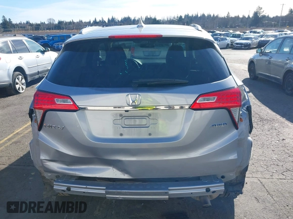 2021 Honda HR-V EX with VIN 3CZRU6H59MM749892, listed as a IAAI auction lot 41550074 with 61,590 mi miles. Bid and sale history available at carsss.com. Image 17.